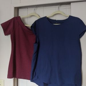 2 J Crew tops